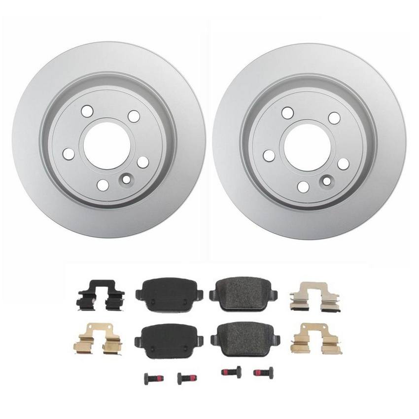 Volvo Disc Brake Pad and Rotor Kit - Rear (302mm) 31471832